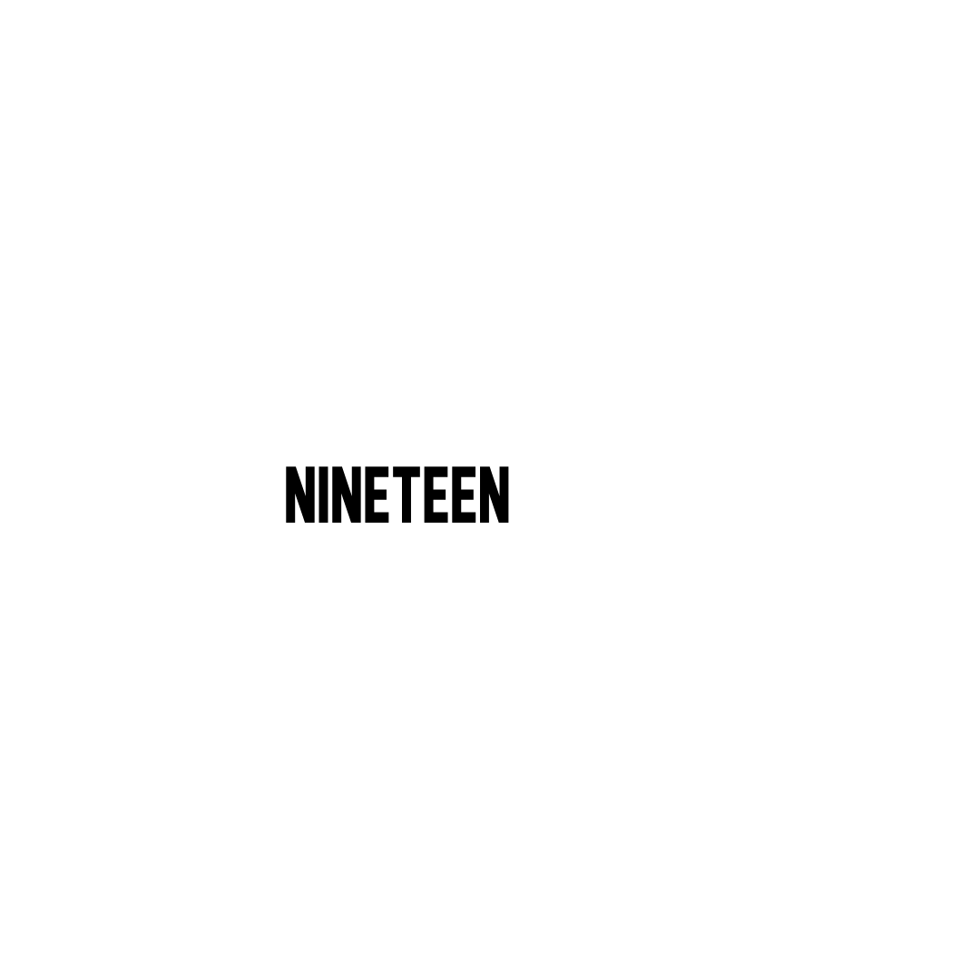 Nineteen